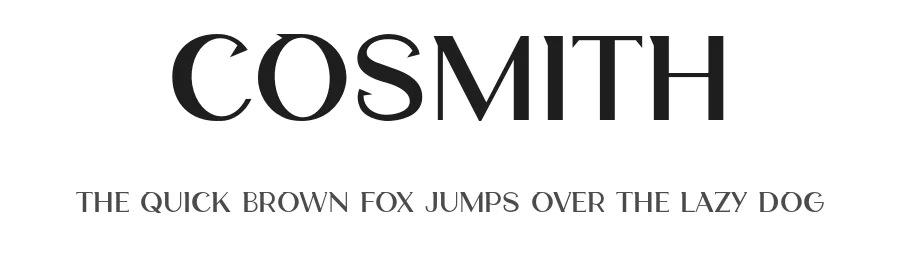 Cosmith by Beautypes — Sans Serif Font