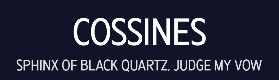 Cossines by BrandSemut — Sans Serif Font — thumbnail 2