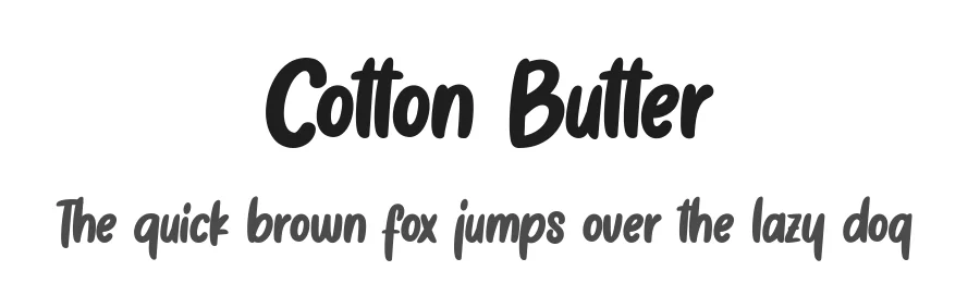 Cotton Butter