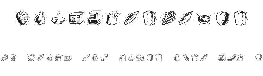 Counterscraps by Typodermic Fonts — Dingbats Font
