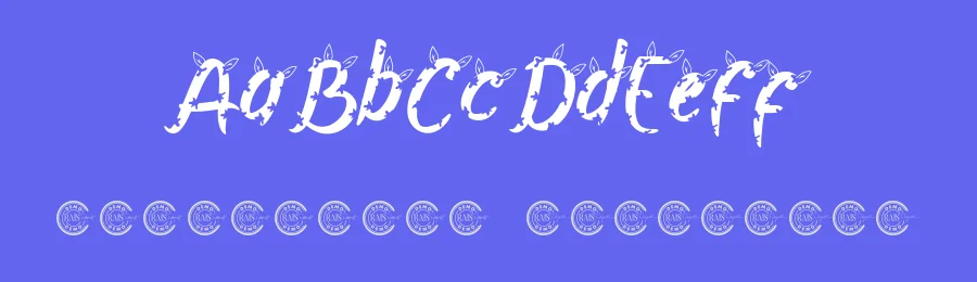 Cow Farm by RaisProject — Decorative Font — thumbnail 3