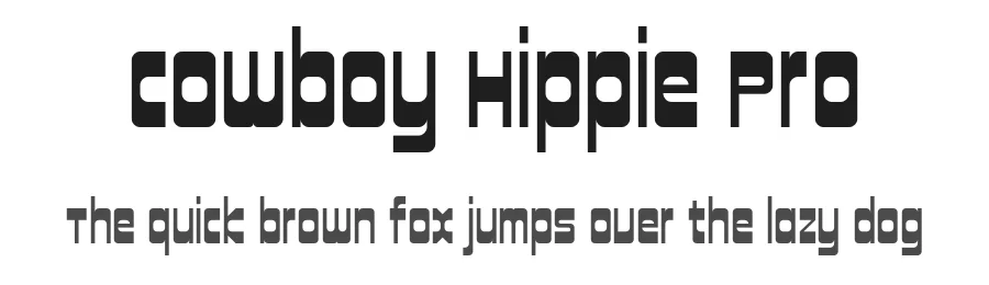 Cowboy Hippie Pro by CheapProFonts — Decorative Font