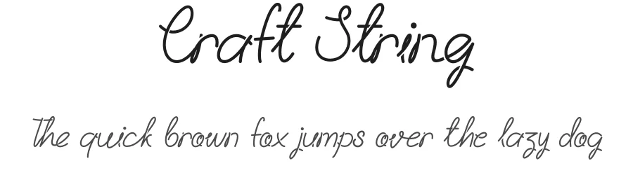 Craft String