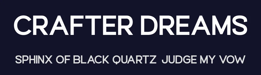 Crafter Dreams by Nandesign Studio — Sans Serif Font — thumbnail 2