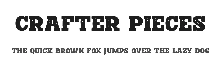 Crafter Pieces