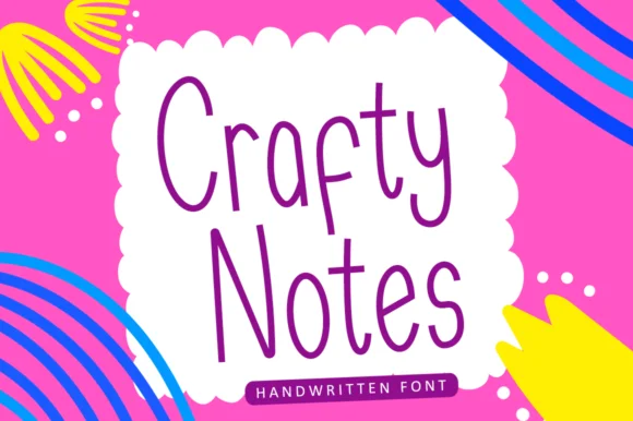 Crafty Notes Font by illushvara — Sans Serif Font