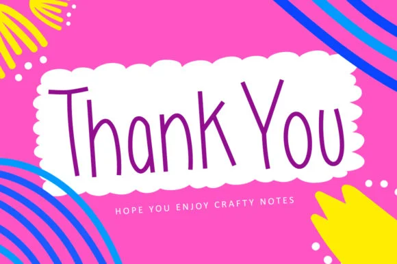 Crafty Notes Font by illushvara — Sans Serif Font — thumbnail 8