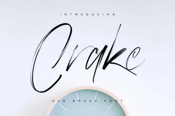 Crake Font by Maulana Creative — Script Handwritten Font