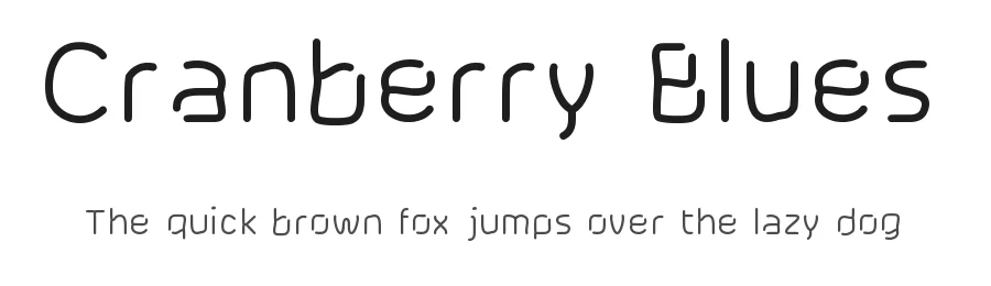 Cranberry Blues