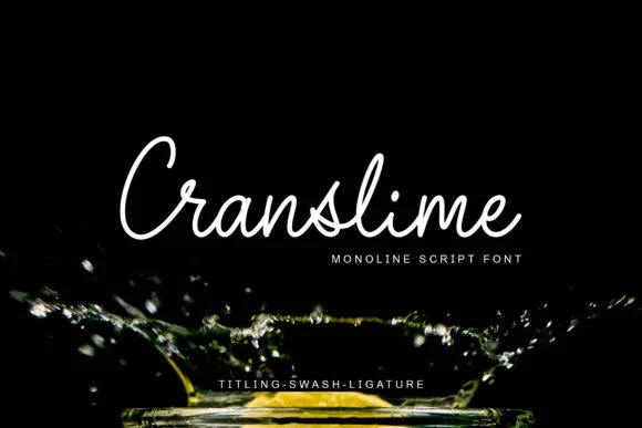 Cranslime Font by lemonthe — Script Handwritten Font