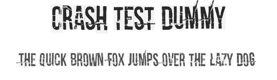 Crash test dummy