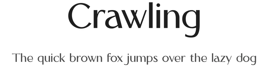 Crawling