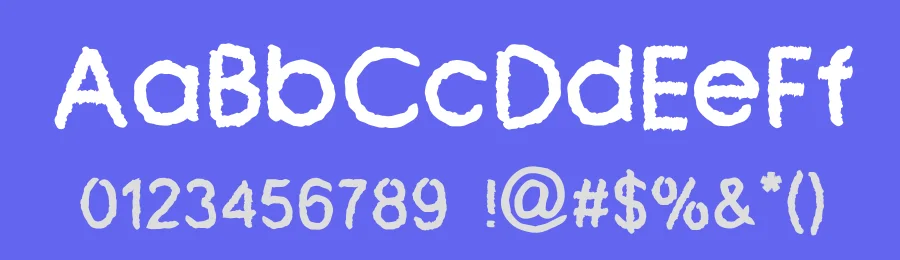 Crayon Pastel by MaknaStudio — Decorative Font — thumbnail 3
