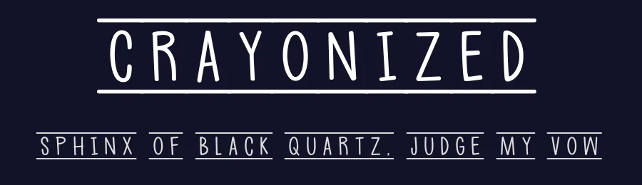 Crayonized by Brittney Murphy Design — Decorative Font — thumbnail 2