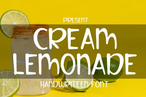 Cream Lemonade Font by edwar.sp111 — Script Handwritten Font