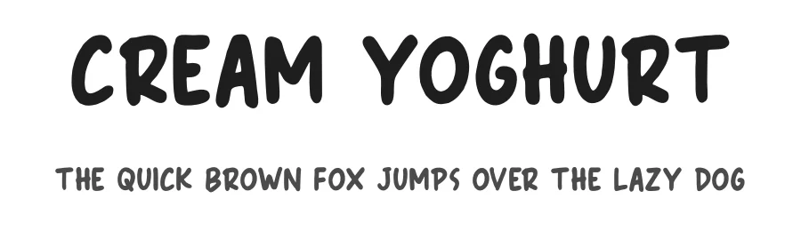 Cream Yoghurt