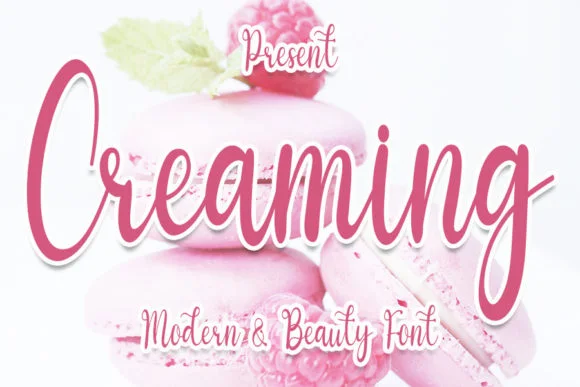 Creaming Font by K_IN Studio — Script Handwritten Font