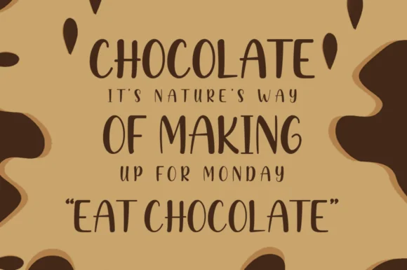 Creamy Chocolate Font by Manjalistudio — Script Handwritten Font — thumbnail 2