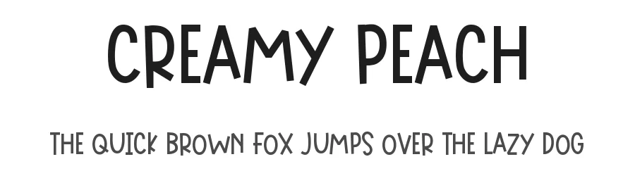 Creamy Peach