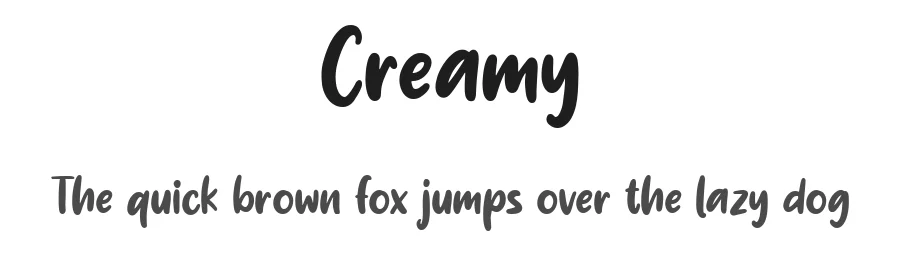 Creamy