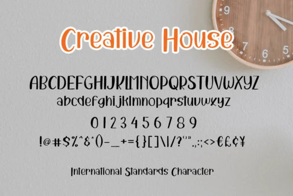 Creative House Font by shiddiq.art — Script Handwritten Font — thumbnail 4