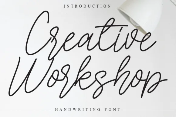 Creative Workshop Font by Misterletter.co — Script Handwritten Font