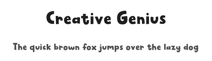 Creative Genius