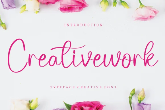 Creativework Font by Creativewhitee — Script Handwritten Font