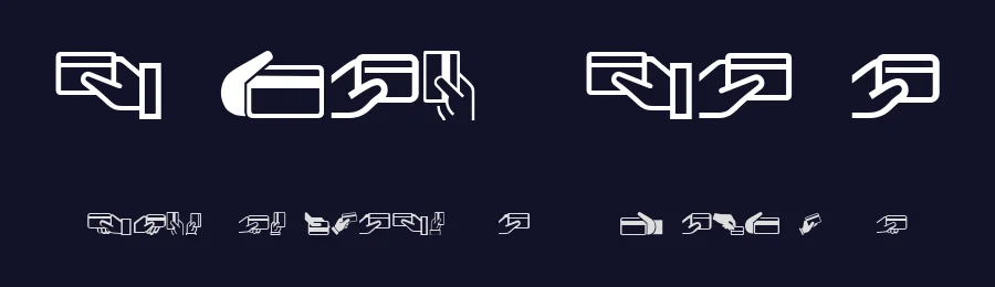 Credit Card by Vladimir Nikolic — Dingbats Font — thumbnail 2