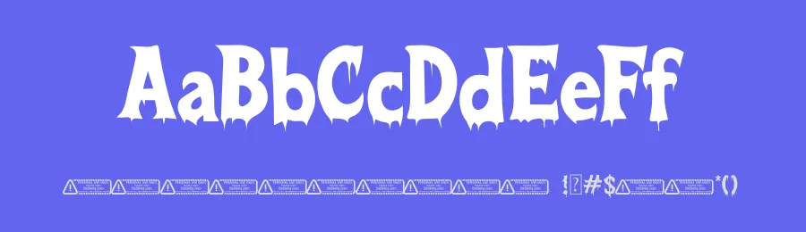 Creeps by Kong Font — Decorative Font — thumbnail 3
