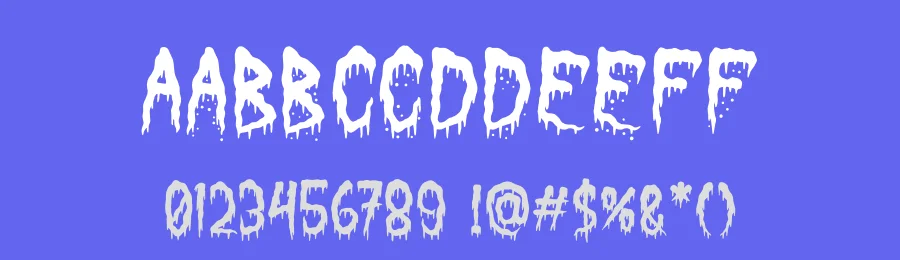 Creepy Melter by PutraCetol Studio — Decorative Font — thumbnail 3