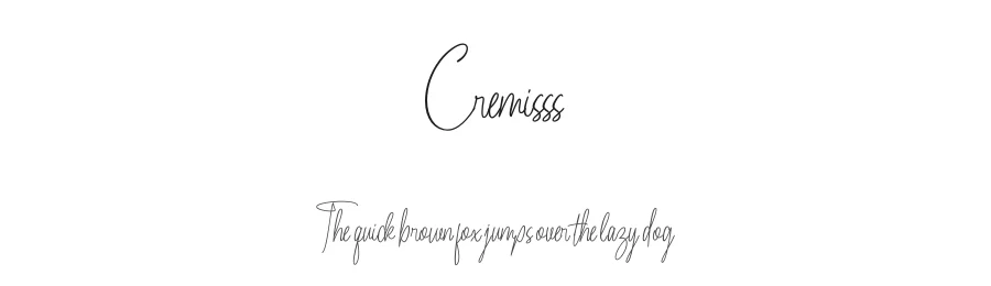 Cremisss by ToniStudio β Serif Font