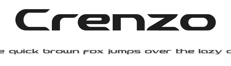 Crenzo by Zea Fonts — Display Font