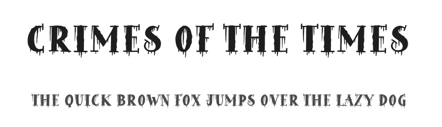 Crimes of the Times