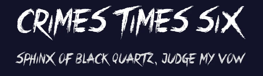 Crimes Times Six by JSH creates — Decorative Font — thumbnail 2