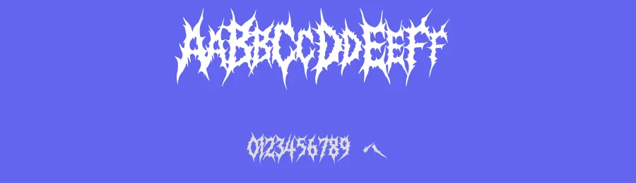Crimson Curse by Muhammad Yafinuha — Blackletter Font — thumbnail 3