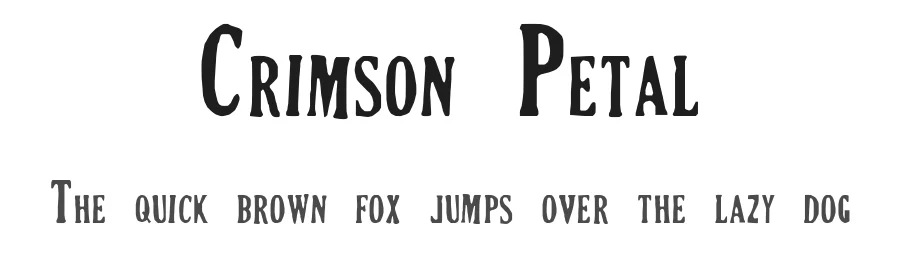 Crimson Petal