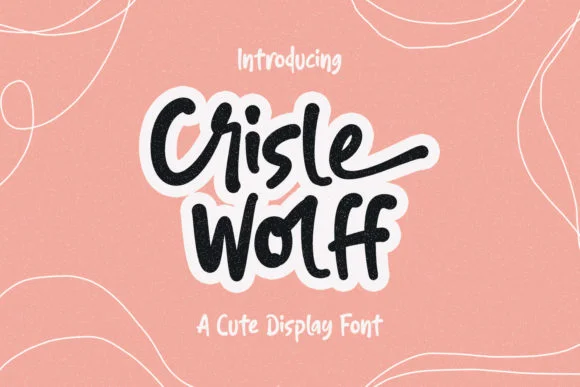 Crisle Wolff Font by Maulana Creative — Script Handwritten Font