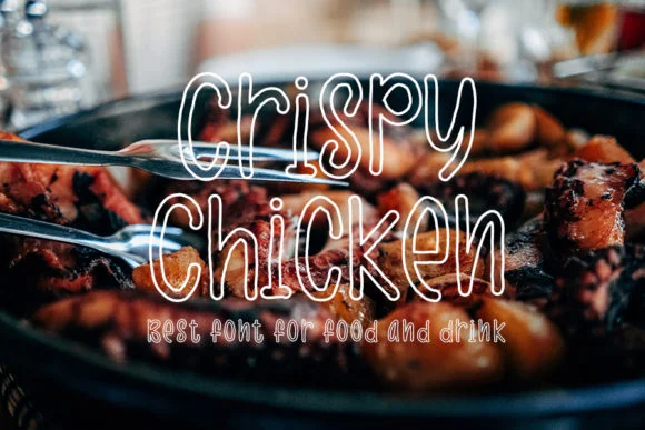 Crispy Chicken Font by FL Space — Wedding Font