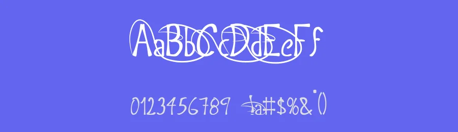 Crispy by D. L. — Decorative Font — thumbnail 3