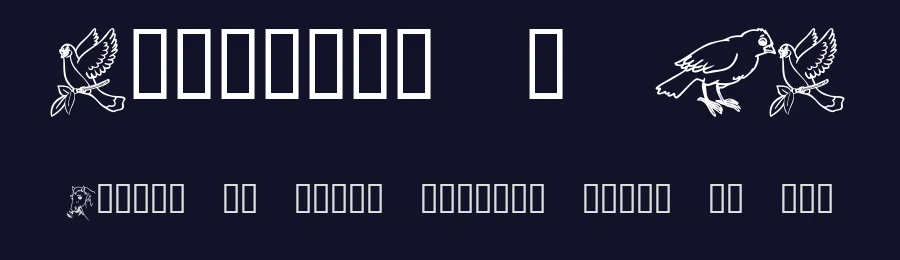 Critters 1 DC by Ozmee — Dingbats Font — thumbnail 2