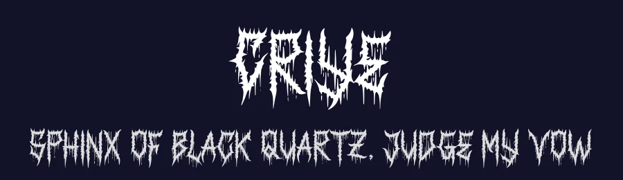 Criye by Denustudios — Decorative Font — thumbnail 2