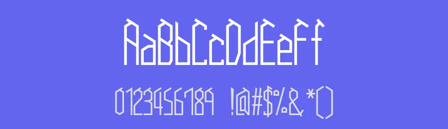 Crooked by green egg — Display Font — thumbnail 3