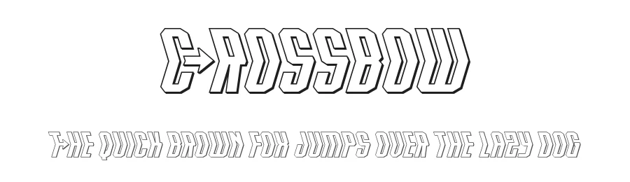 Crossbow by Iconian Fonts — Decorative Font