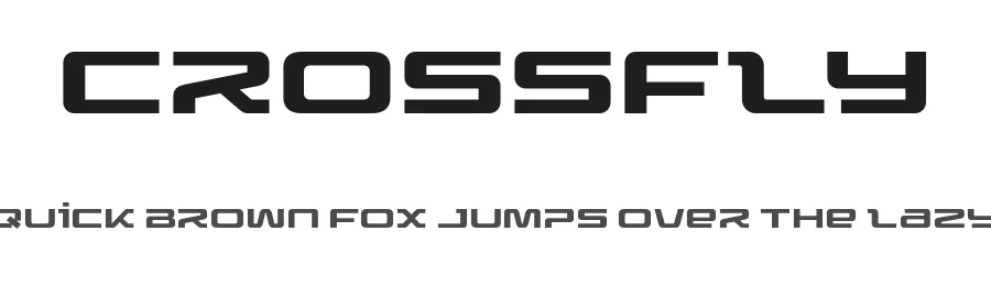 Crossfly by Namara Creative — Display Font