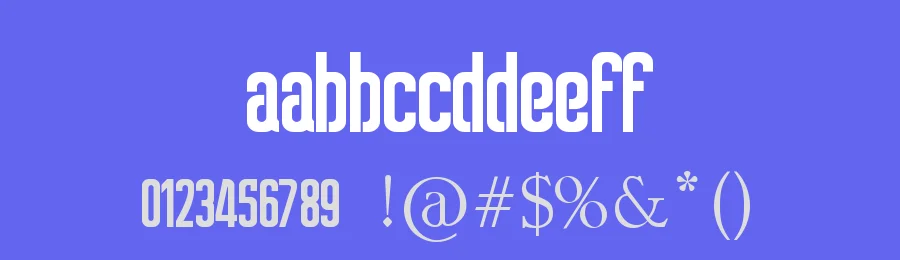 Crosslink by Camilo Gutiérrez — Sans Serif Font — thumbnail 3