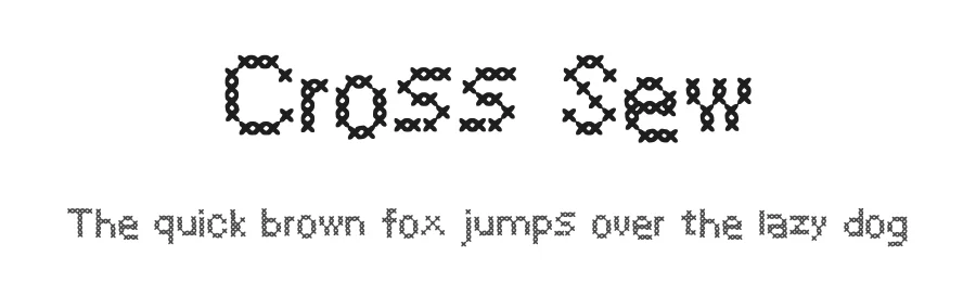 Cross Sew