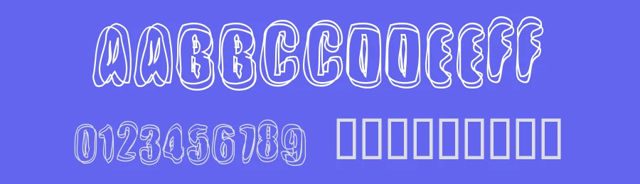 Crotchrot by Fontosaurus — Decorative Font — thumbnail 3