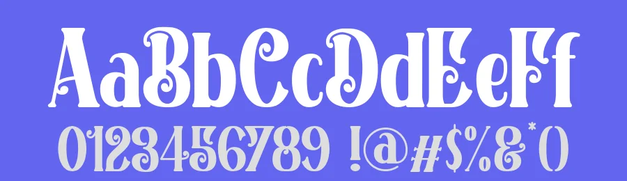 Crowded by Arvn — Decorative Font — thumbnail 3