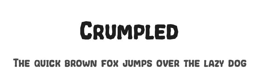 Crumpled